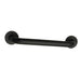 Meridian 16" Brass ADA Grab Bar in Matte Black  