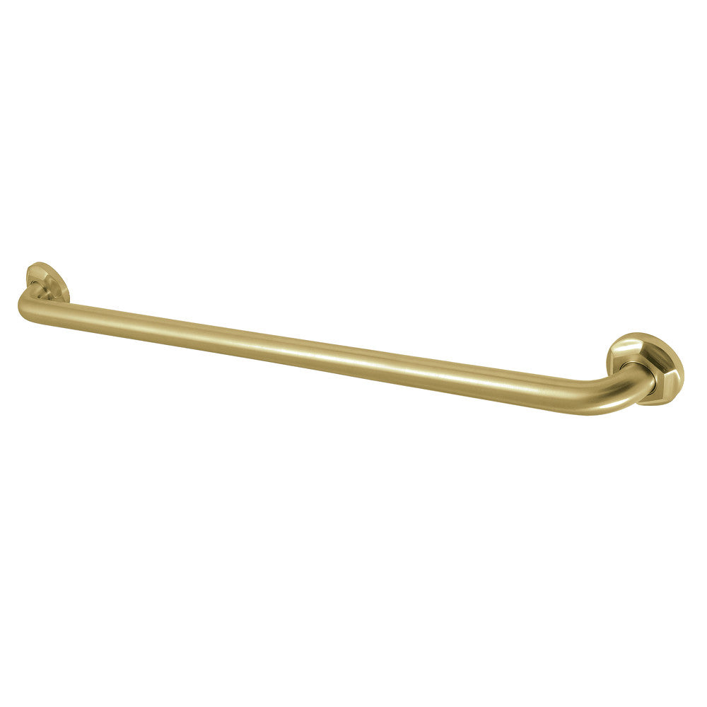 Metropolitan 30" Brass Decorative Grab Bar in Brushed Brass  