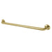 Metropolitan 30" Brass Decorative Grab Bar in Brushed Brass  