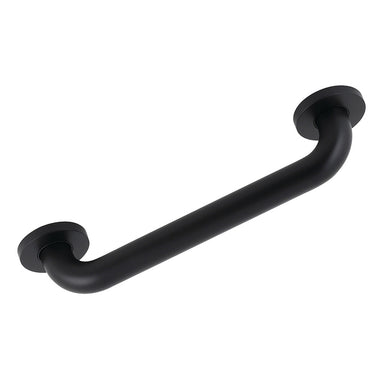 Silver Sage 12" Brass ADA Grab Bar in Matte Black 