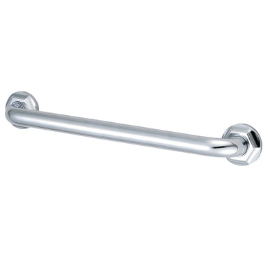 Metropolitan 30" Brass Decorative Grab Bar in Polished Chrome  