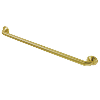 Milano 30" Brass Decorative Grab Bar in Brushed Brass  