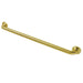 Milano 30" Brass Decorative Grab Bar in Brushed Brass  