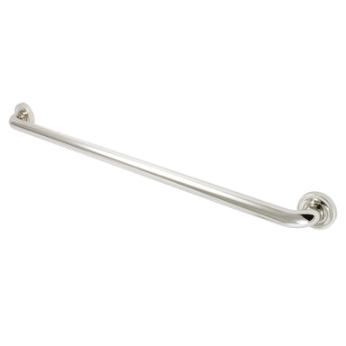 Camelon 32" Brass Decorative Grab Bar in Polished Nickel  