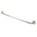 Camelon 32" Brass Decorative Grab Bar in Polished Nickel  