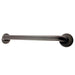 Americana 18" Stainless Steel Decorative Grab Bar in Oil Rubbed Bronze