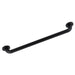 Silver Sage 24" Brass ADA Grab Bar in Matte Black 