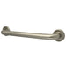 Camelon 12" Brass Decorative Grab Bar in Brushed Nickel  