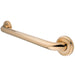 Laurel 16" Brass Decorative Grab Bar in Polished Brass  