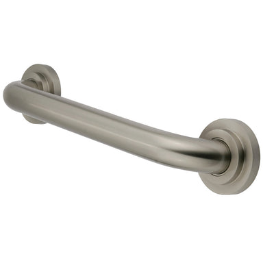 Manhattan 32" Brass Decorative Grab Bar in Brushed Nickel  