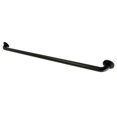 Milano 42" Brass ADA Grab Bar in Matte Black  