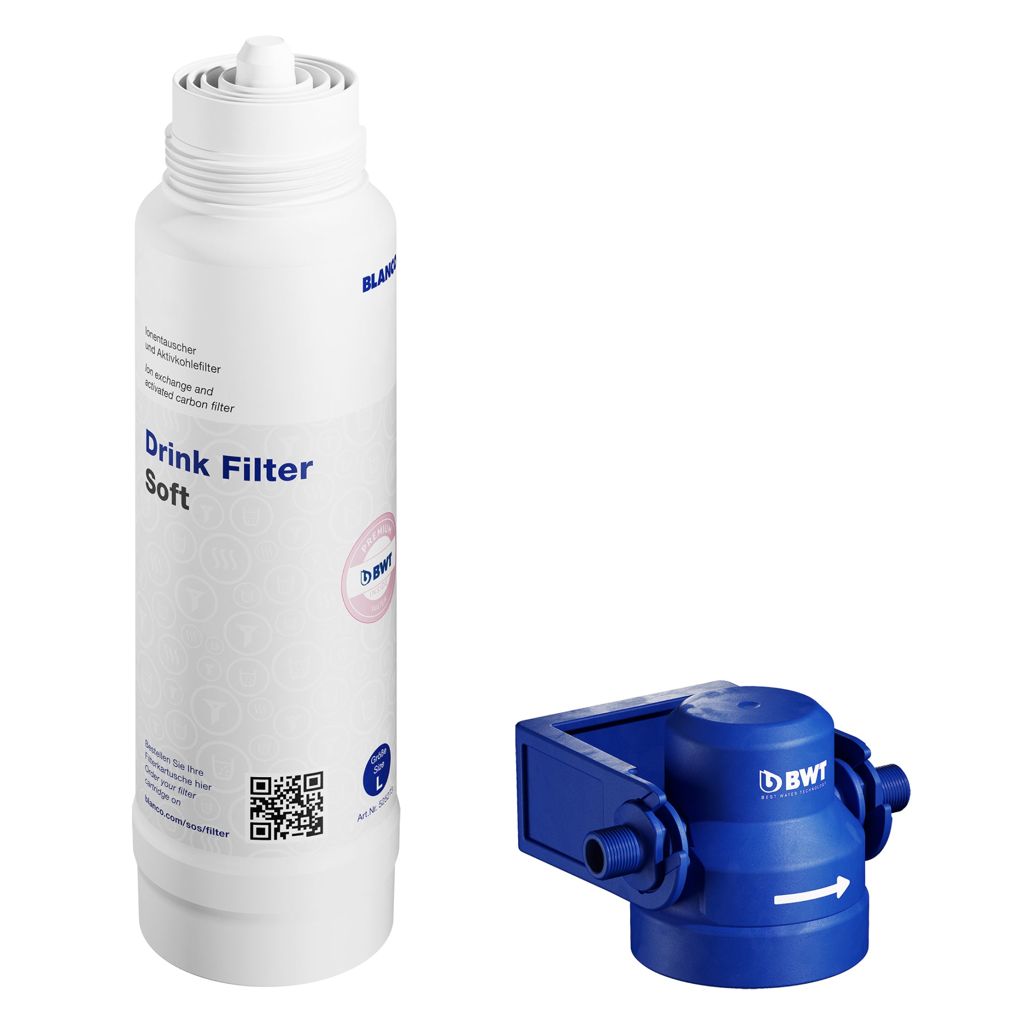 BLANCO Under Sink Filter Set for Hard Water