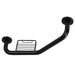 Meridian 10" x 12" Angled Stainless Steel Grab Bar with Soap