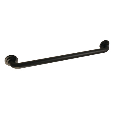Manhattan 36" Brass Decorative Grab Bar in Matte Black  