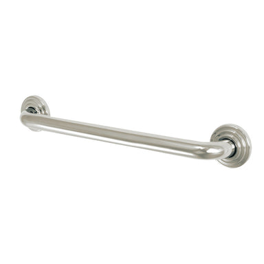 Restoration 18" Brass Decorative Grab Bar in Polished Nickel  