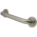 Manhattan 18" Brass Decorative Grab Bar in Brushed Nickel  