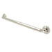 Laurel 24" Brass Decorative Grab Bar in Polished Nickel  