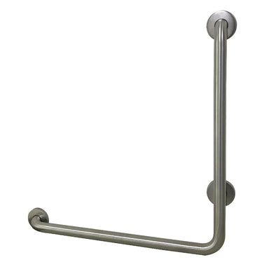 Kingston Brass 24" x 24" L-Shaped Stainless Steel ADA Grab