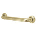 Milano 12" Brass Decorative Grab Bar in Polished Brass  