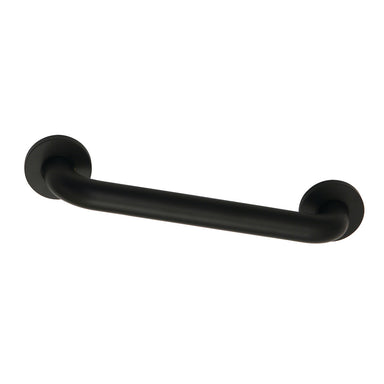 Meridian 12" Brass ADA Grab Bar in Matte Black  