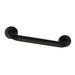 Meridian 12" Brass ADA Grab Bar in Matte Black  