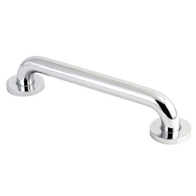 Meridian 12" Brass ADA Grab Bar in Polished Chrome  