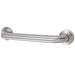 Milano 12" Brass Decorative Grab Bar in Brushed Nickel  