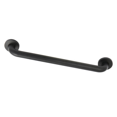 Meridian 18" Brass ADA Grab Bar in Matte Black  