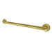 Americana 24" Stainless Steel Decorative Grab Bar in Brushed Brass 