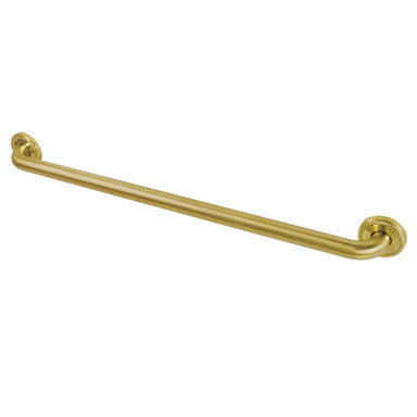 Laurel 30" Brass ADA Grab Bar in Brushed Brass  