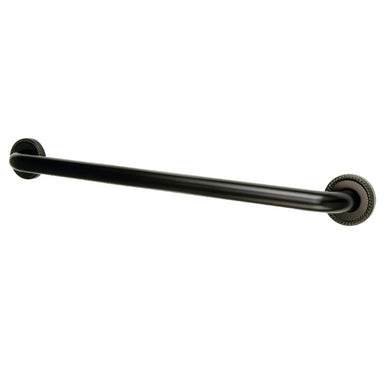 Laurel 16" Brass Decorative Grab Bar in Oil Rubbed Bronze 