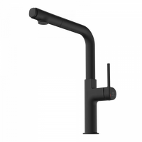 Wasserwerk Kitchen Faucet with Straight Pull-Out Spout in Matte Black