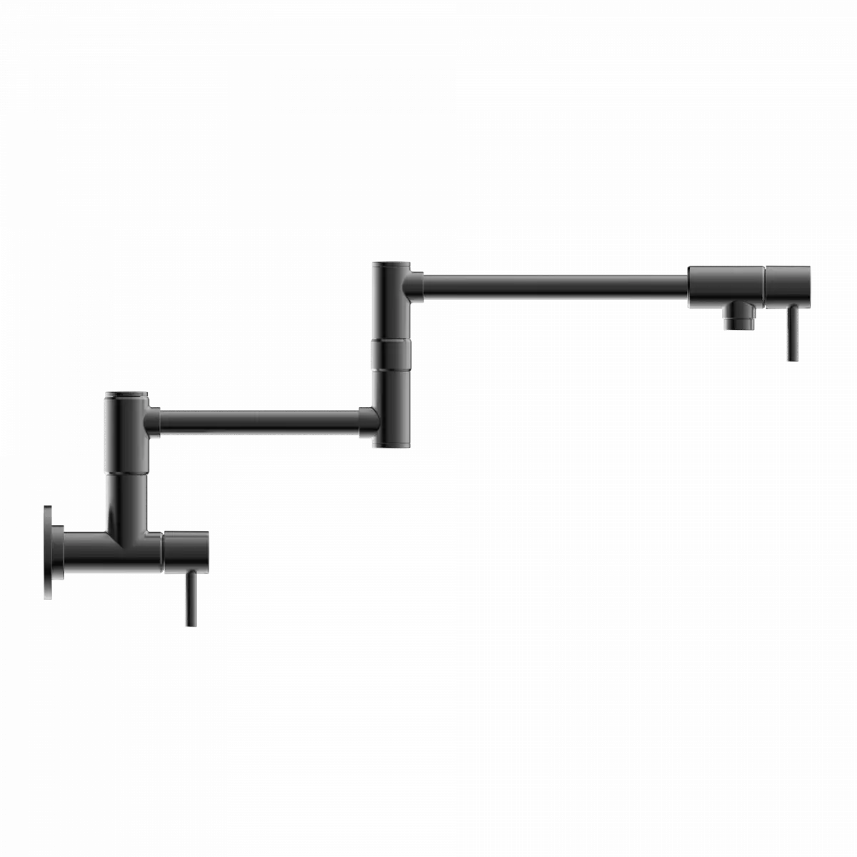 Wasserwerk Wall Mounted Pot Filler | Matte Graphite
