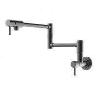 Wasserwerk Wall Mounted Pot Filler | Matte Graphite