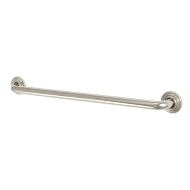 Restoration 30" Brass Decorative Grab Bar in Polished Nickel  