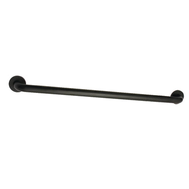 Meridian 30" Brass ADA Grab Bar in Matte Black  