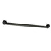 Meridian 30" Brass ADA Grab Bar in Matte Black  