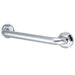 Metropolitan 12" Brass Decorative Grab Bar in Polished Chrome  