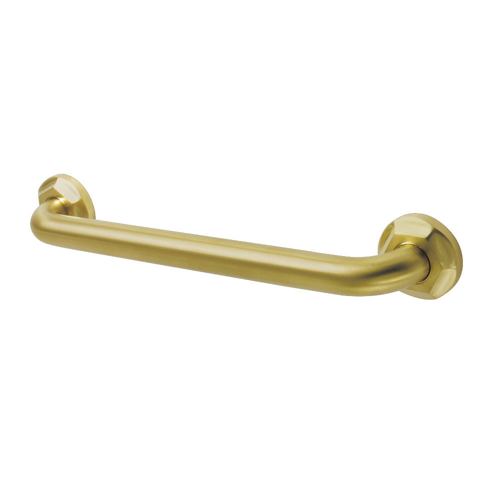 Metropolitan 16" Brass Decorative Grab Bar in Brushed Brass  