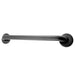 Americana 18" Stainless Steel Decorative Grab Bar in Matte Black 