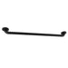 Laurel 32" Brass Decorative Grab Bar in Matte Black  