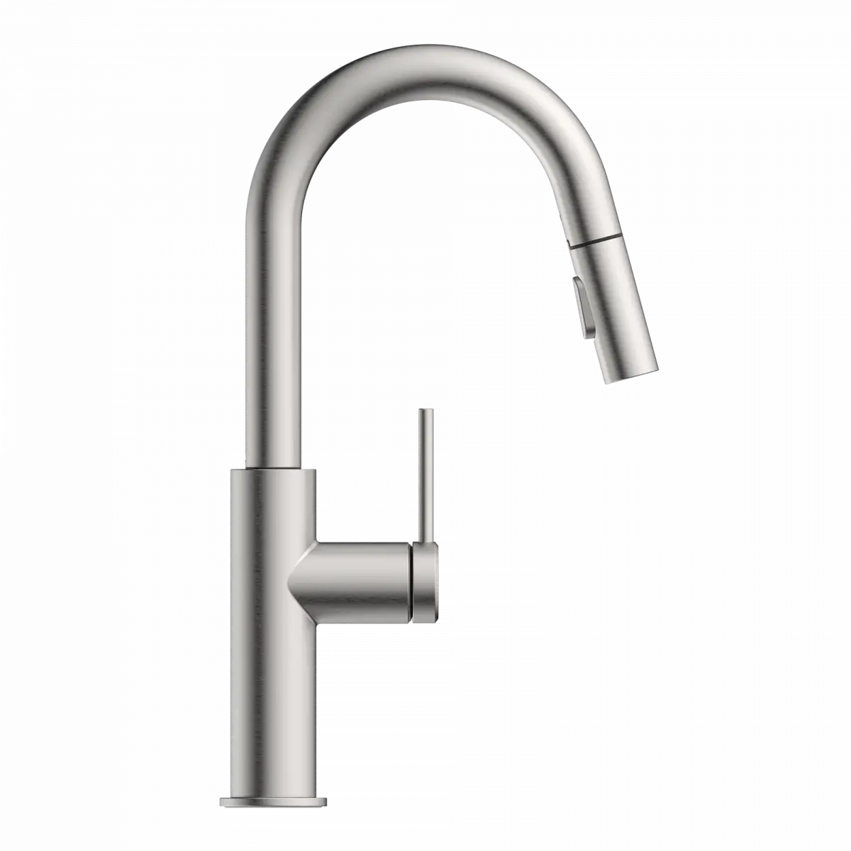 Wasserwerk Pull-Down Kitchen Prep Faucet in Brushed Nickel