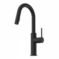 Wasserwerk Pull-Down Kitchen Prep Faucet in Matte Black