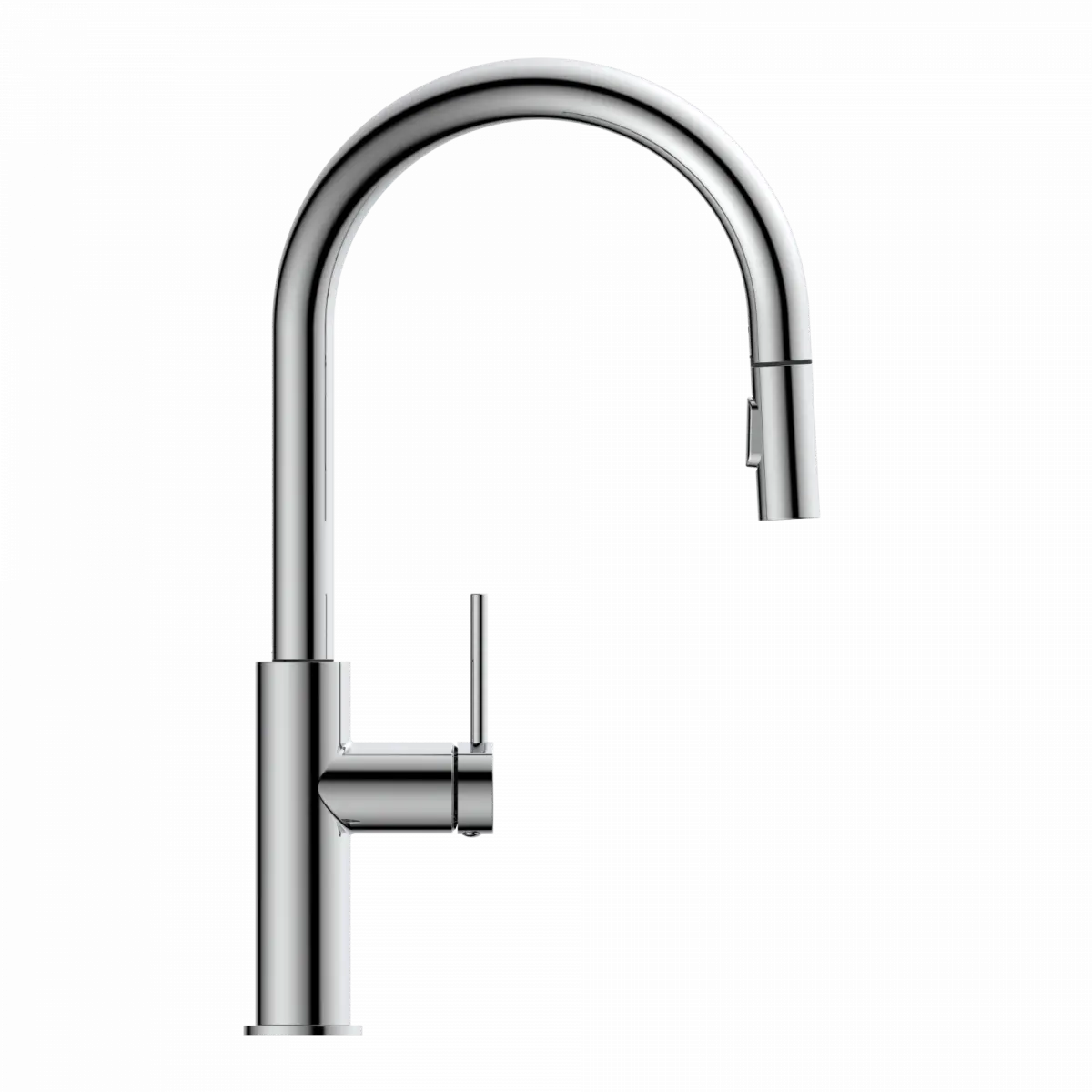 Wasserwerk Kitchen Faucet with Arch Pull-Down Spout in Chrome