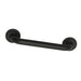 Laurel 12" Brass ADA Grab Bar in Matte Black  