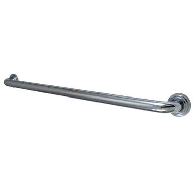 Milano 30" Brass Decorative Grab Bar in Polished Chrome  