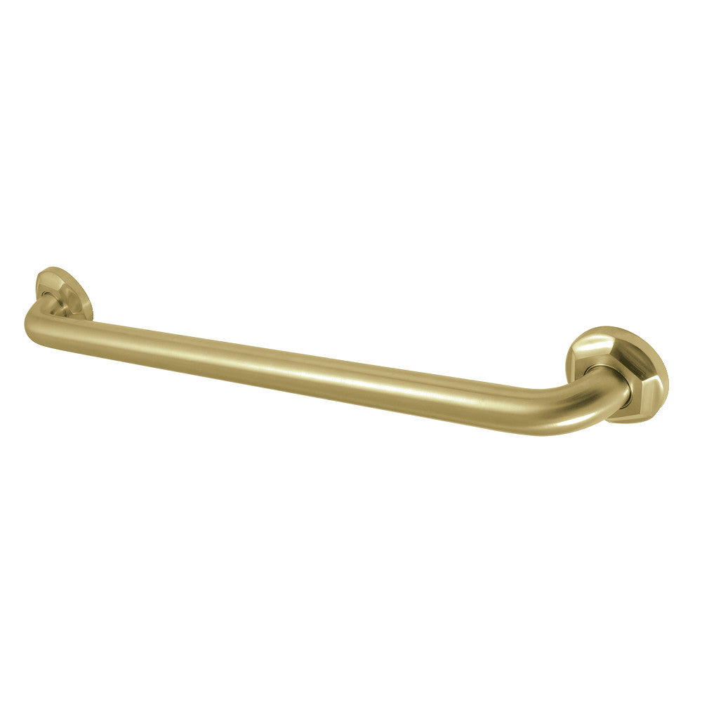 Metropolitan 24" Brass Decorative Grab Bar in Brushed Brass  