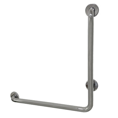 Kingston Brass 24" x 24" L-Shaped Stainless Steel ADA Grab