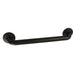 Restoration 16" Brass Decorative Grab Bar in Matte Black  