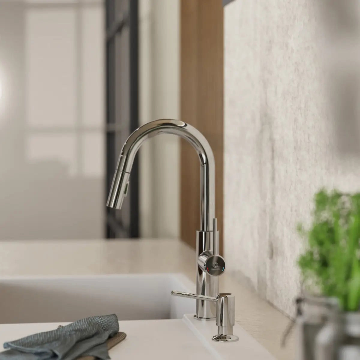 Wasserwerk Top-Fill Soap Dispenser - Chrome